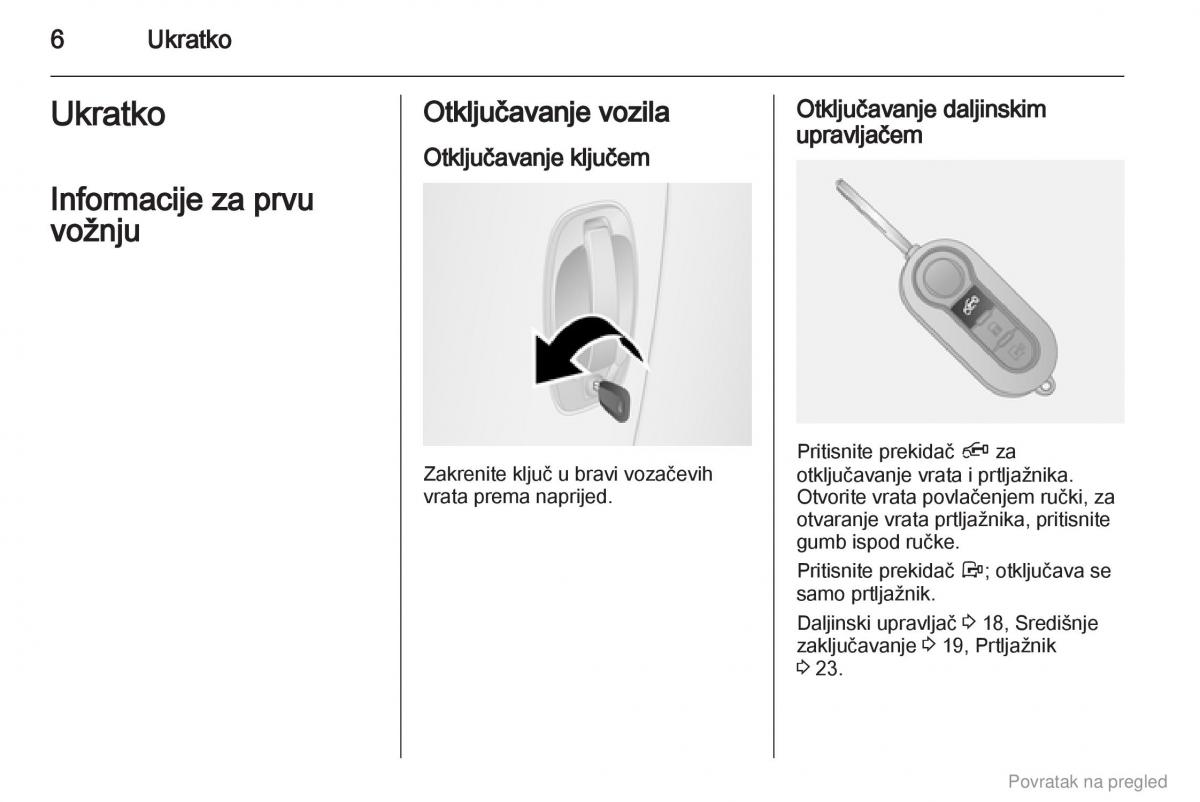 Opel Combo D vlasnicko uputstvo / page 7