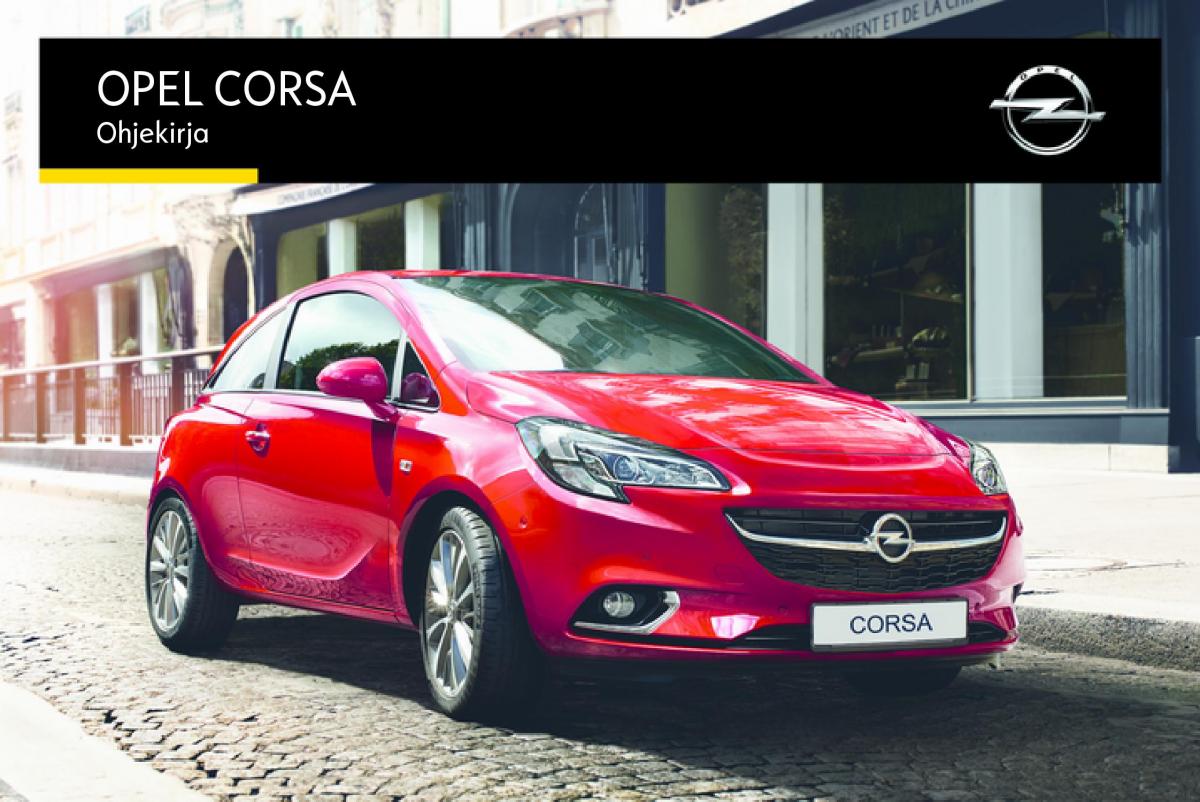 Opel Corsa D omistajan kasikirja / page 1