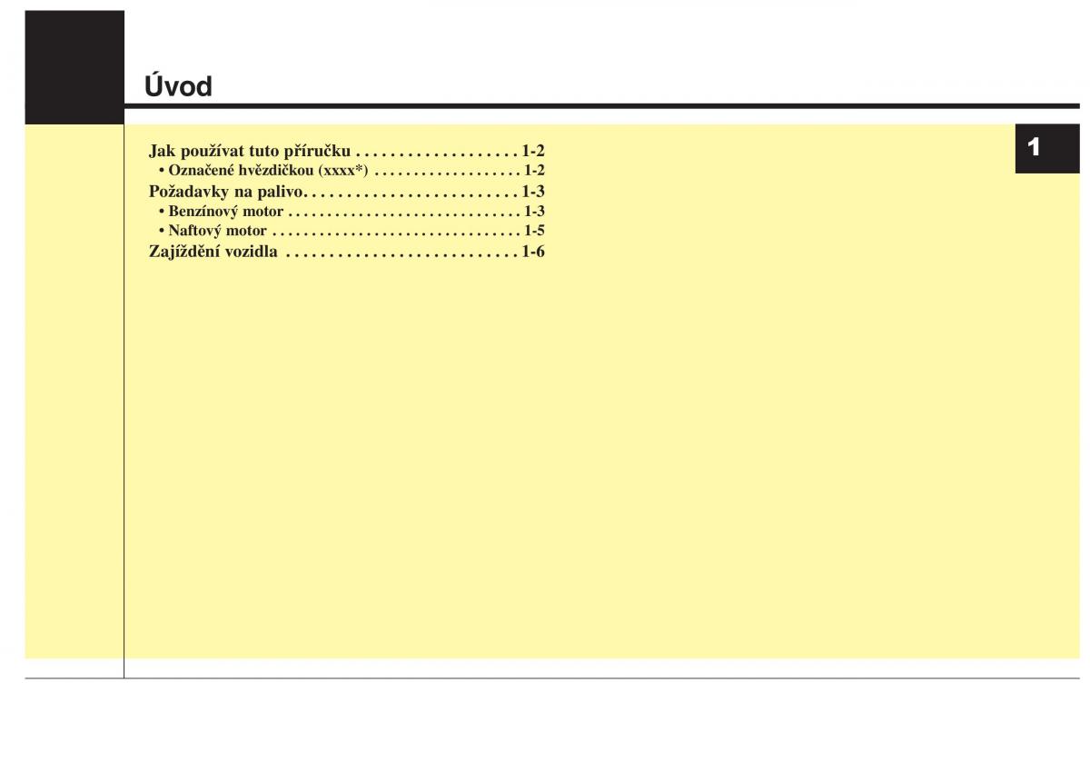 KIA Carens III 3 navod k obsludze / page 4