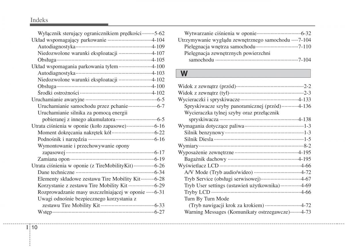 KIA Carens III 3 instrukcja obslugi / page 726