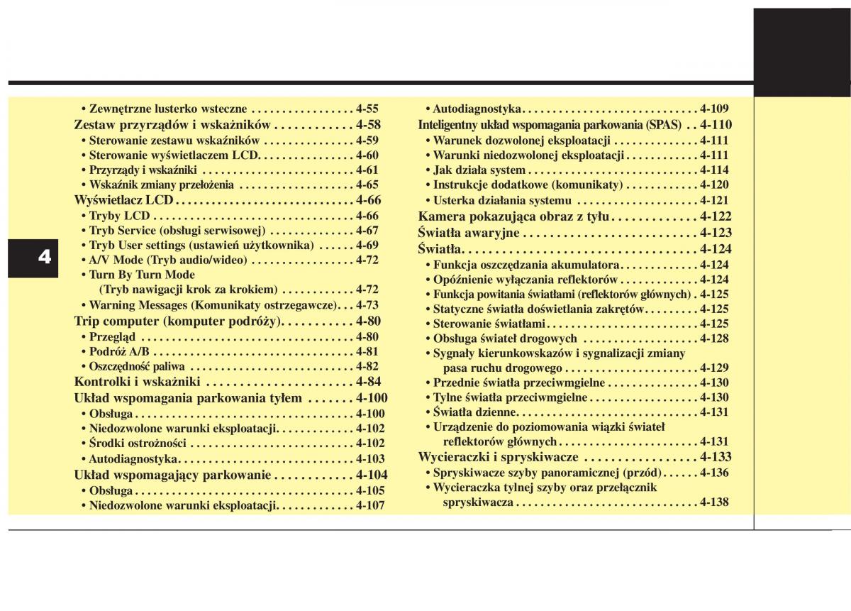 KIA Carens III 3 instrukcja obslugi / page 100