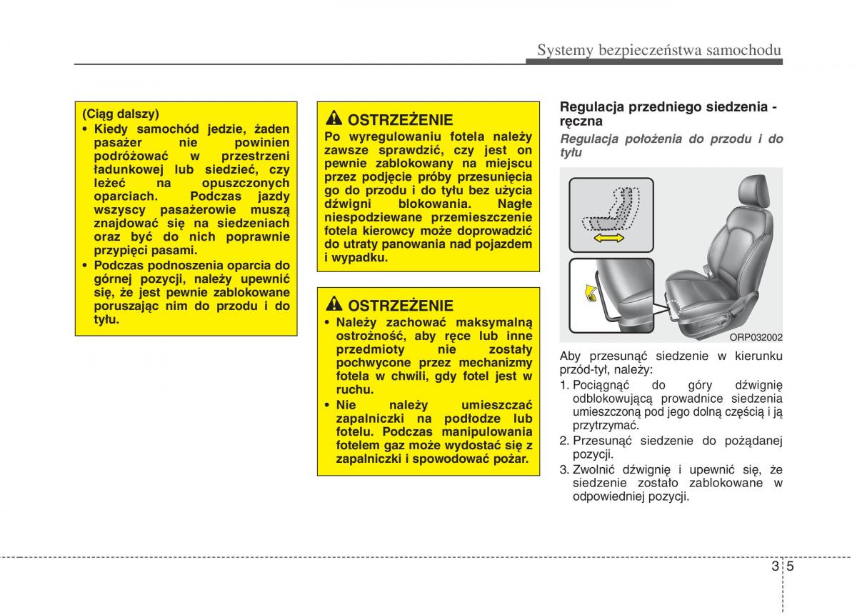 KIA Carens III 3 instrukcja obslugi / page 21