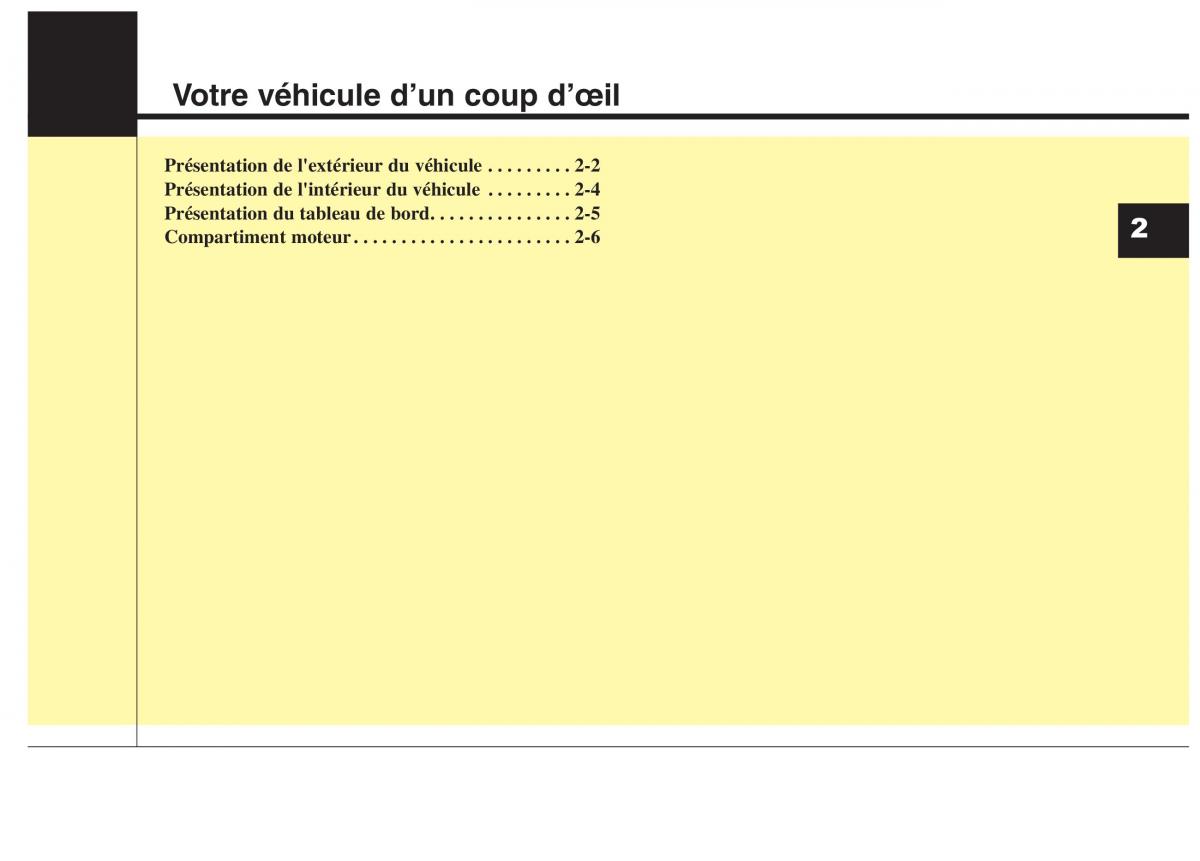 KIA Carens III 3 manuel du proprietaire / page 10