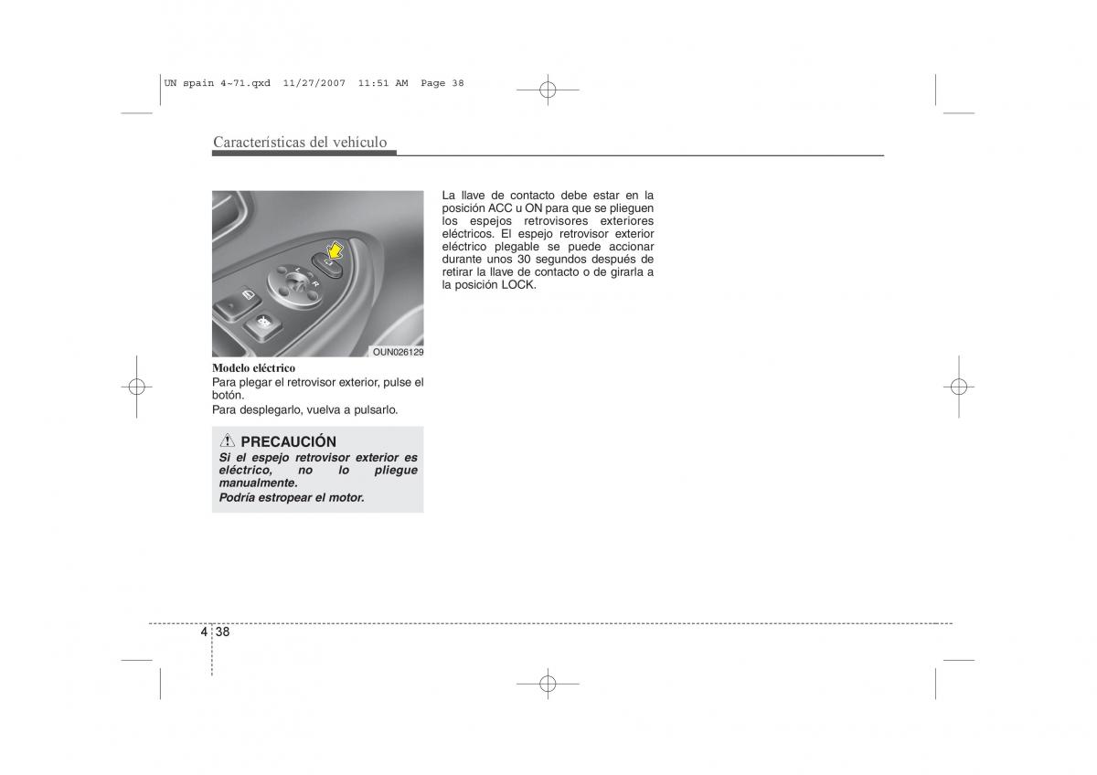 manual  KIA Carens II 2 manual del propietario / page 119