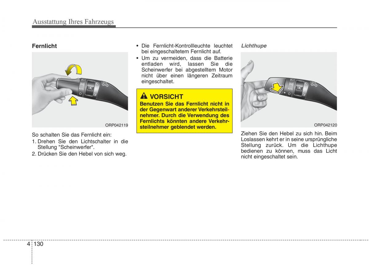 KIA Carens III 3 Handbuch / page 228