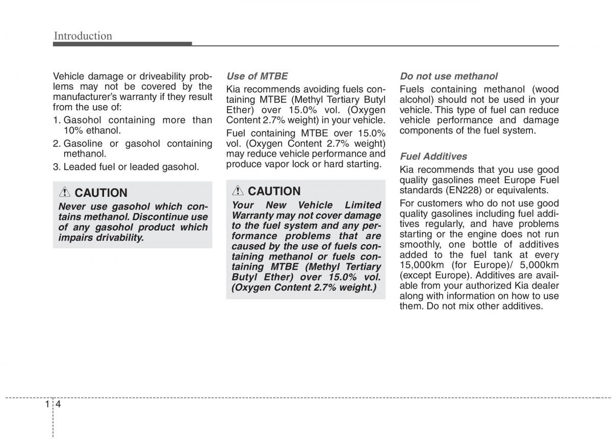 KIA Carens III 3 owners manual / page 7