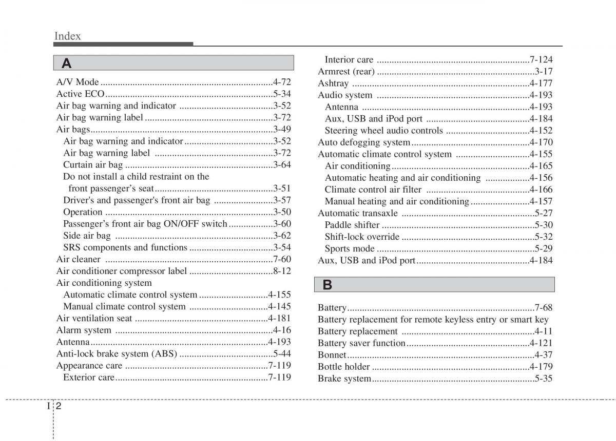 KIA Carens III 3 owners manual / page 1324