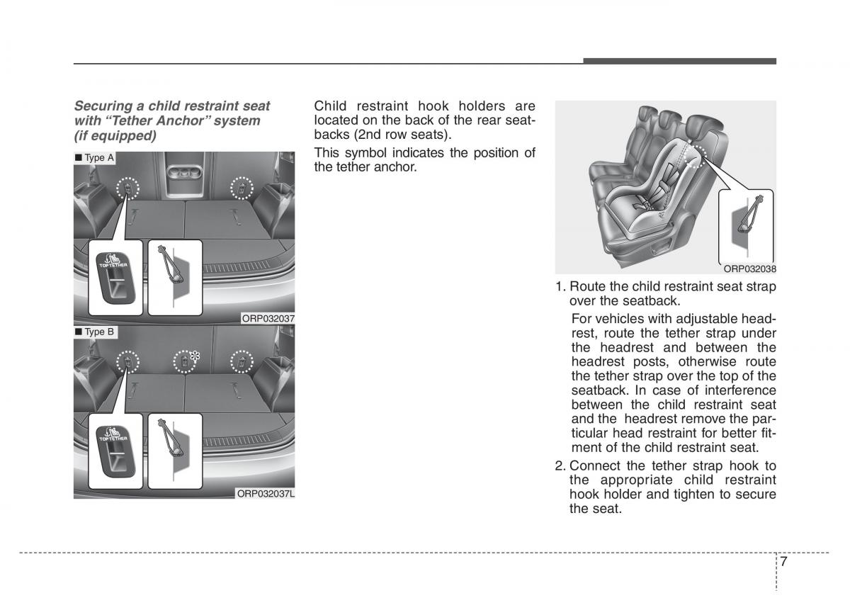 KIA Carens III 3 owners manual / page 23