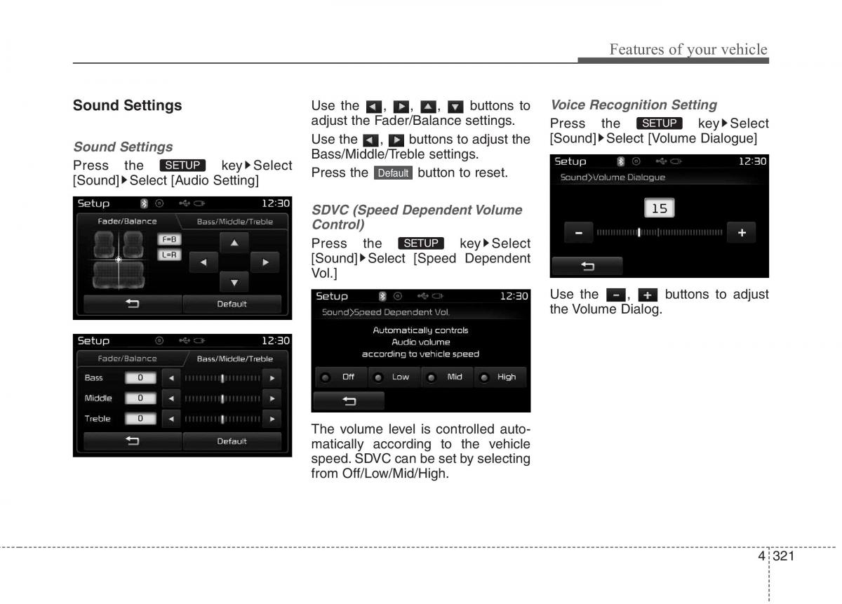 KIA Carens III 3 owners manual / page 350
