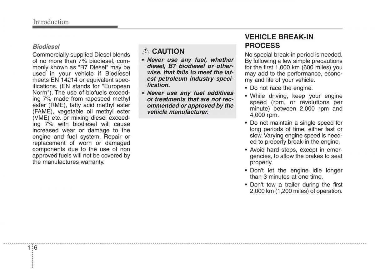 KIA Carens III 3 owners manual / page 9
