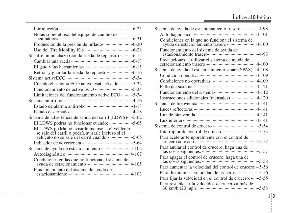 KIA Carens III 3 manual del propietario / page 696