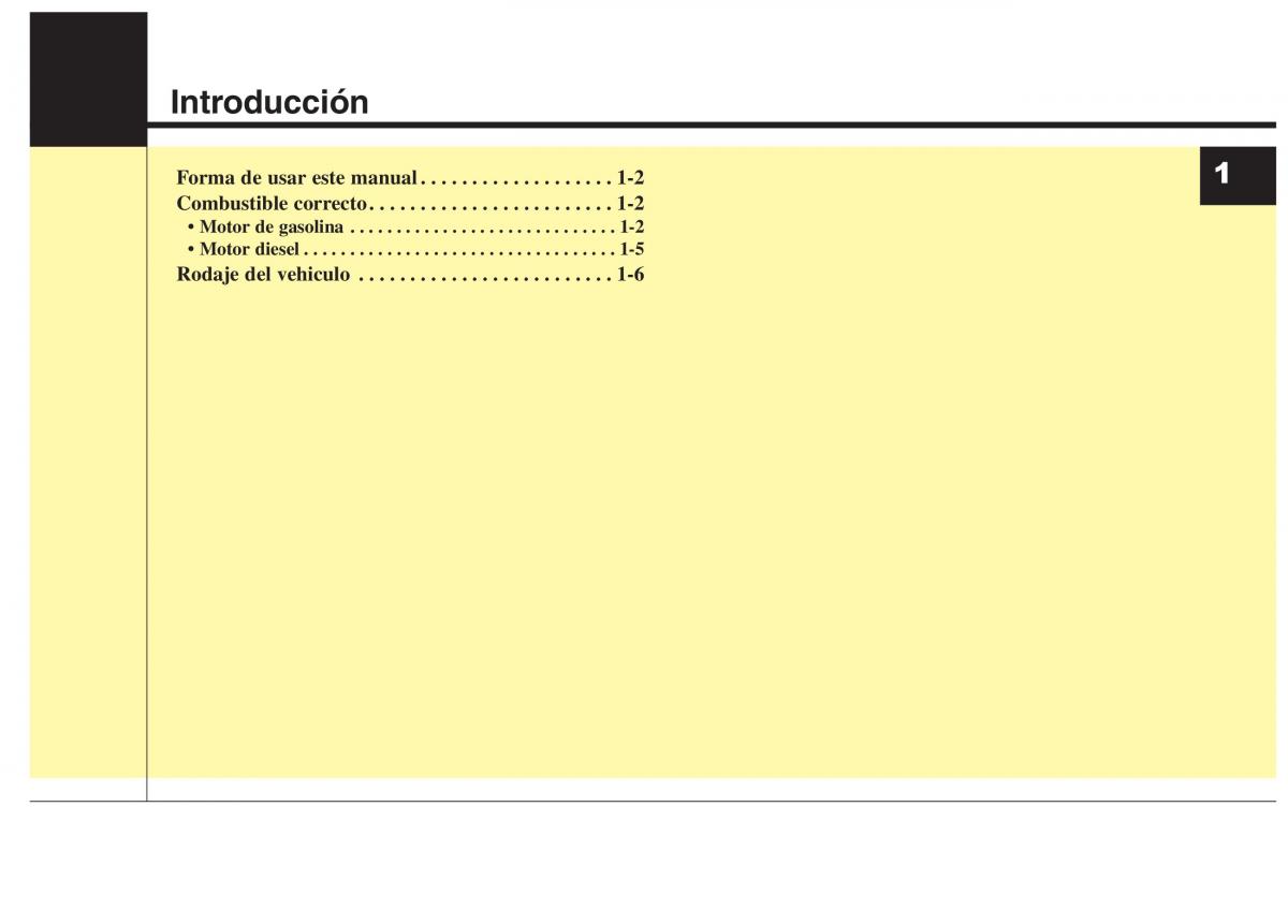 KIA Carens III 3 manual del propietario / page 1