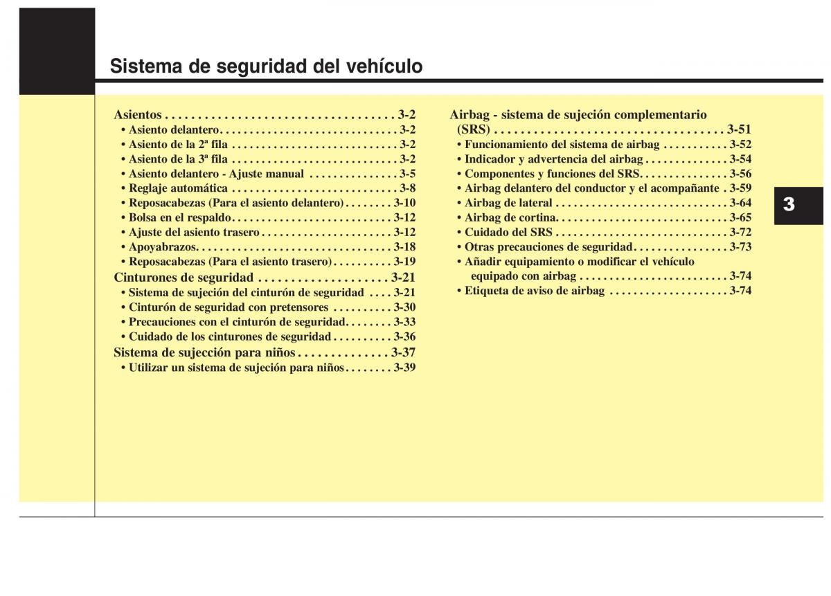 KIA Carens III 3 manual del propietario / page 14