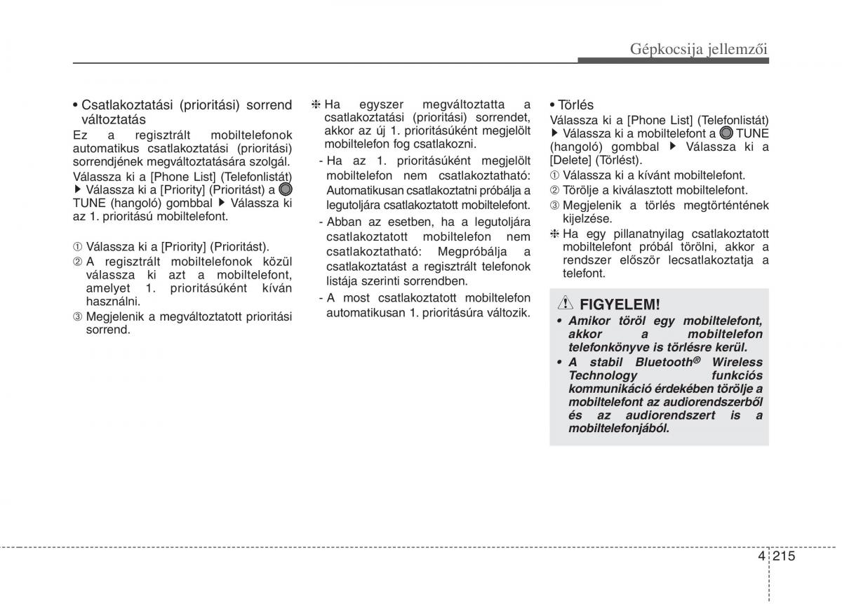 KIA Carens III 3 Kezelesi utmutato / page 244