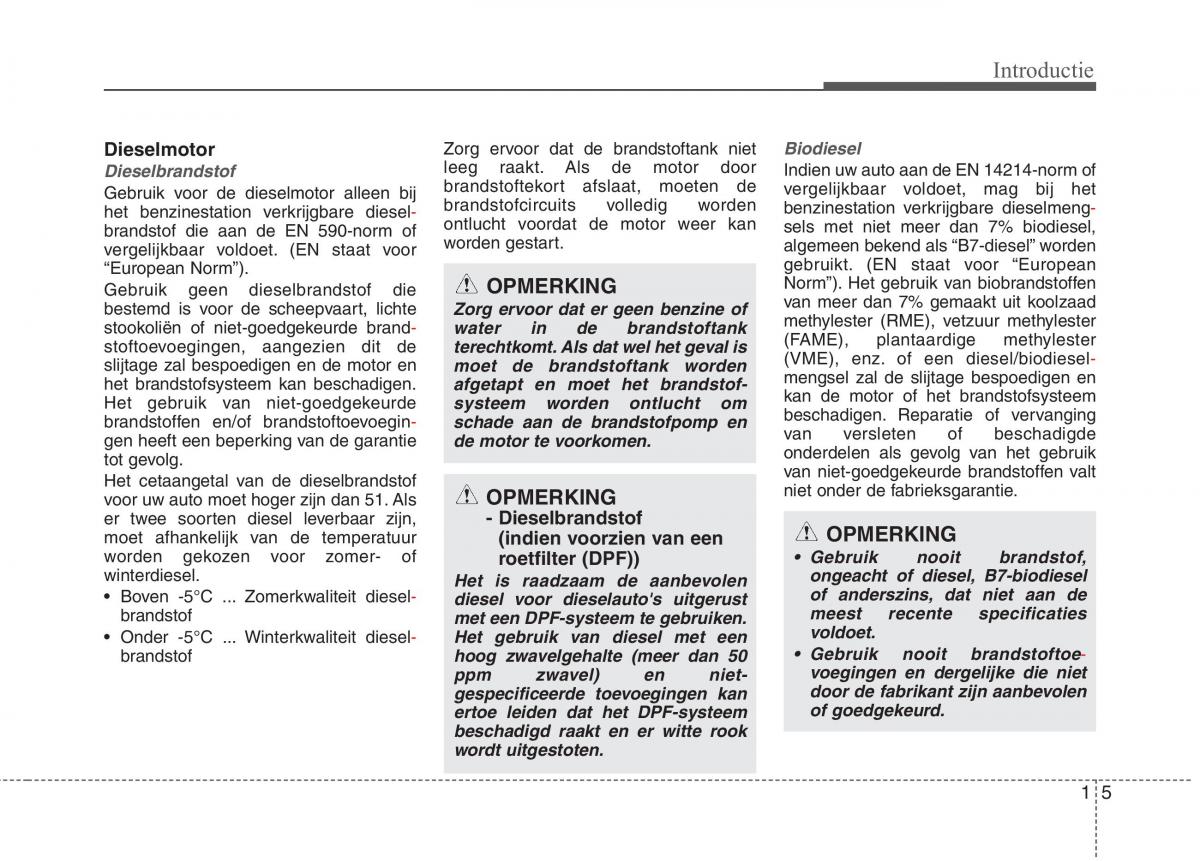 KIA Carens III 3 handleiding / page 8