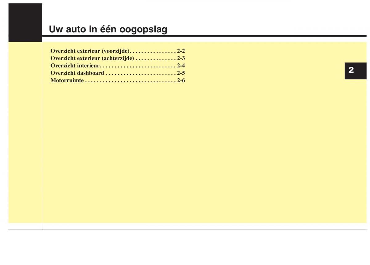 KIA Carens III 3 handleiding / page 10