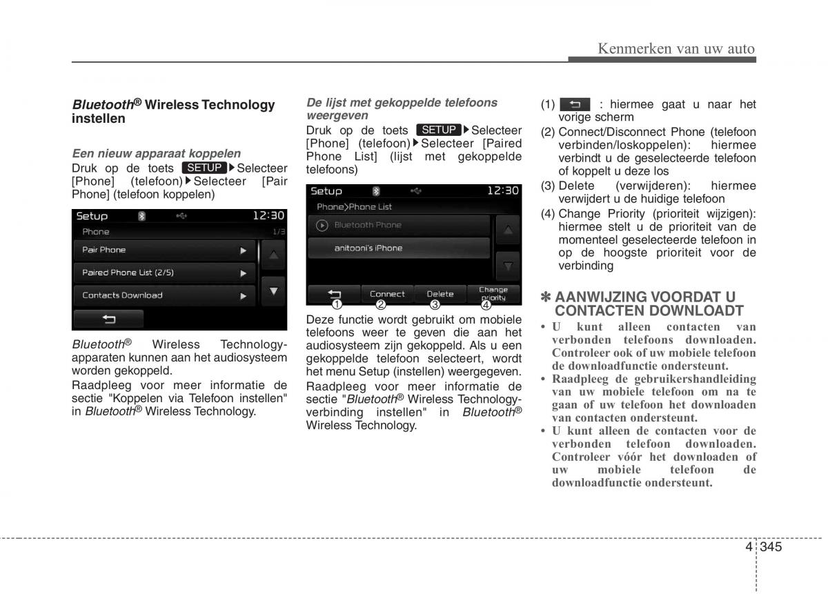 KIA Carens III 3 handleiding / page 435