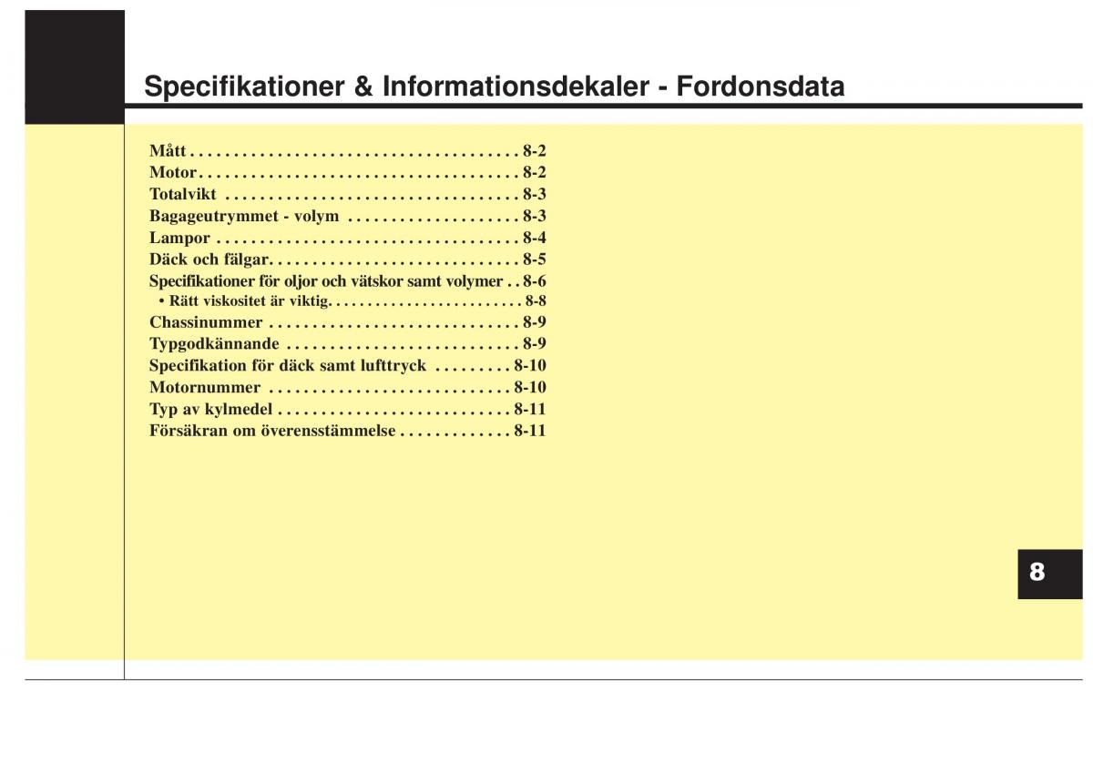 KIA Carens III 3 instruktionsbok / page 620