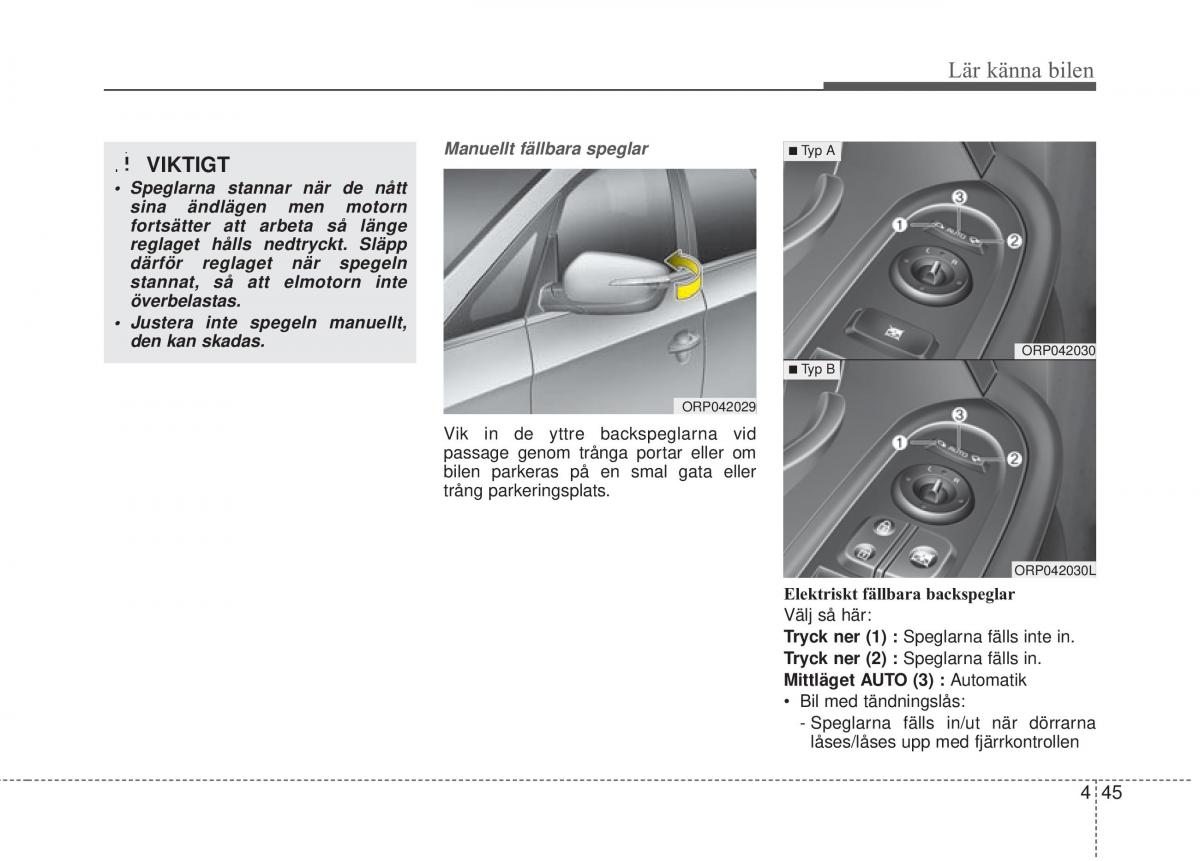 KIA Carens III 3 instruktionsbok / page 133