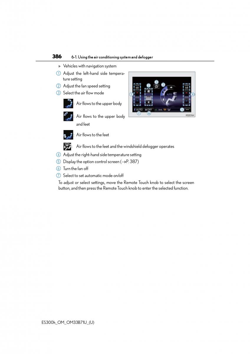 Lexus ES300h VI 6 XV60 owners manual / page 386