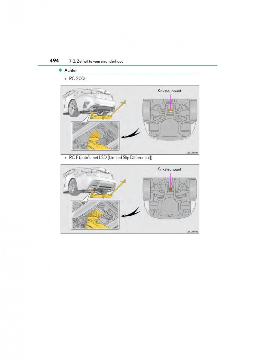 Lexus RC handleiding / page 494