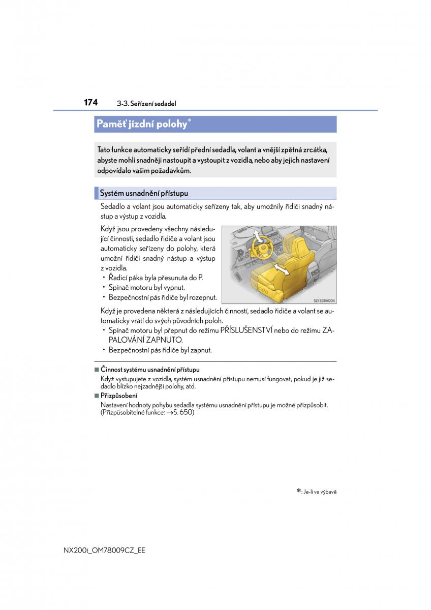 Lexus NX navod k obsludze / page 174