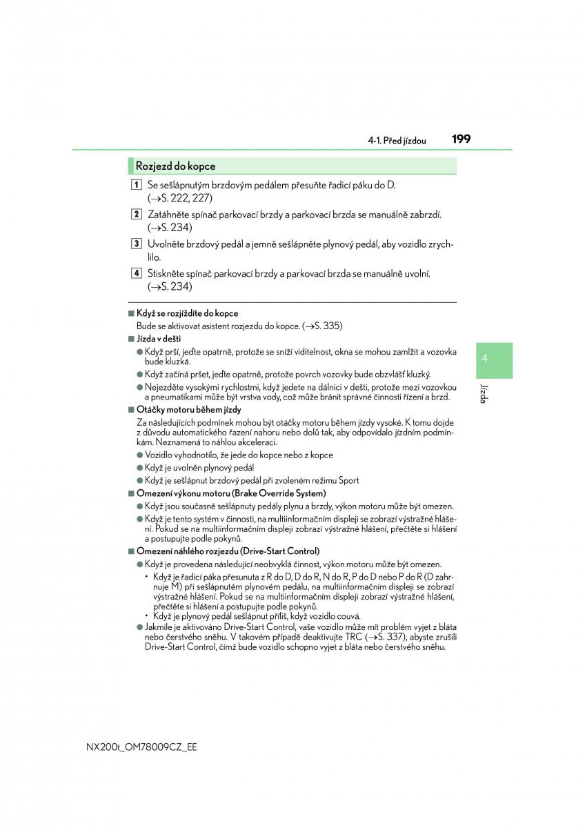 Lexus NX navod k obsludze / page 199
