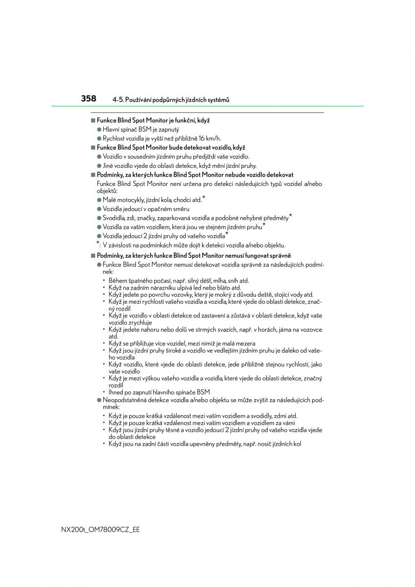 Lexus NX navod k obsludze / page 358