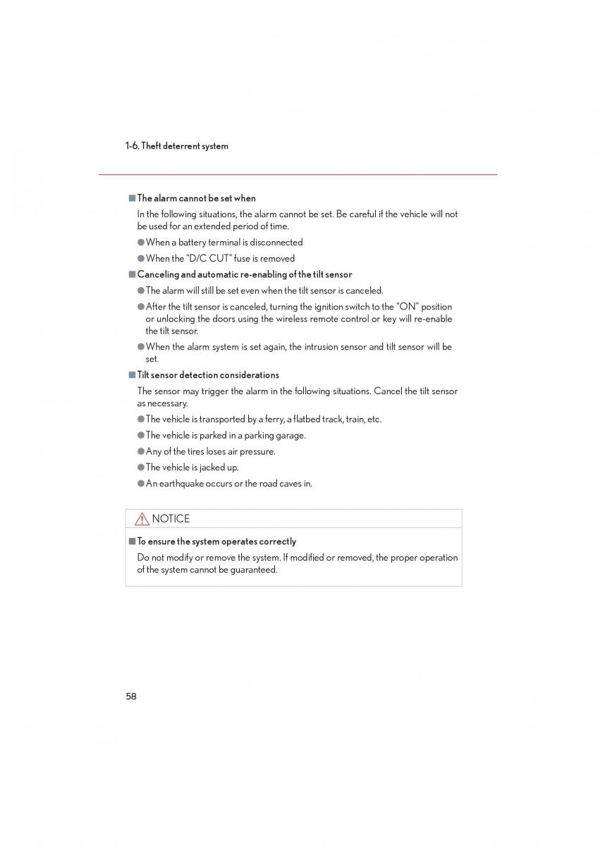 Lexus LFA owners manual / page 62