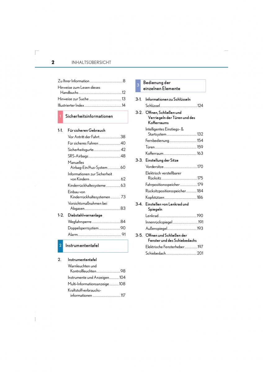 Lexus LS460 IV 4 Handbuch / page 2