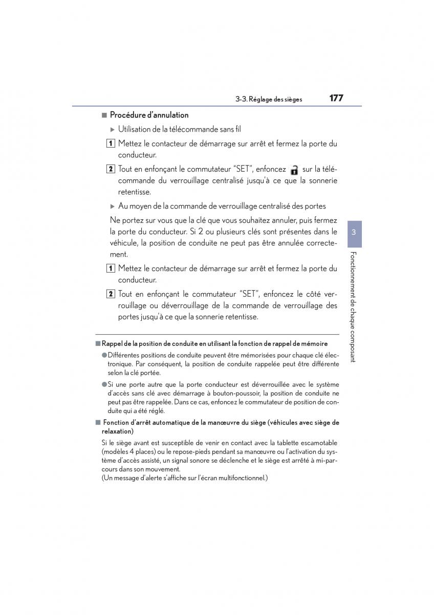 Lexus LS460 IV 4 manuel du proprietaire / page 179