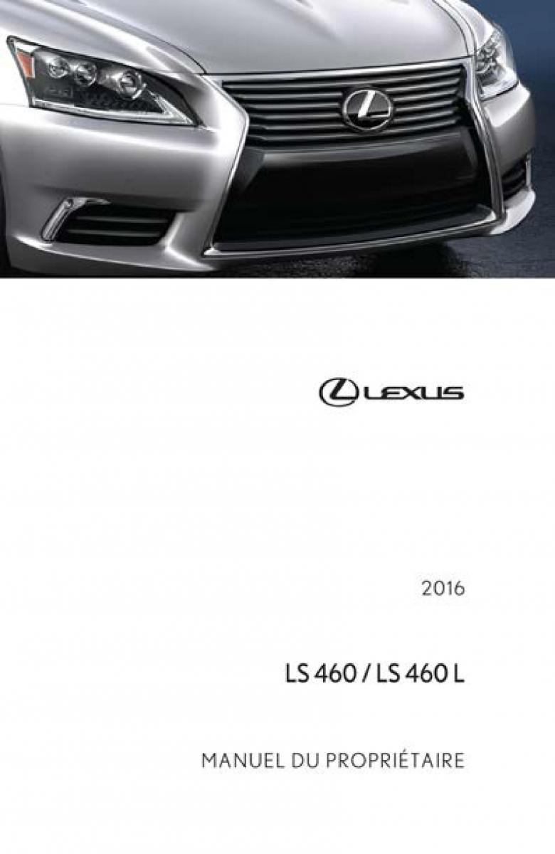 Lexus LS460 IV 4 manuel du proprietaire / page 1