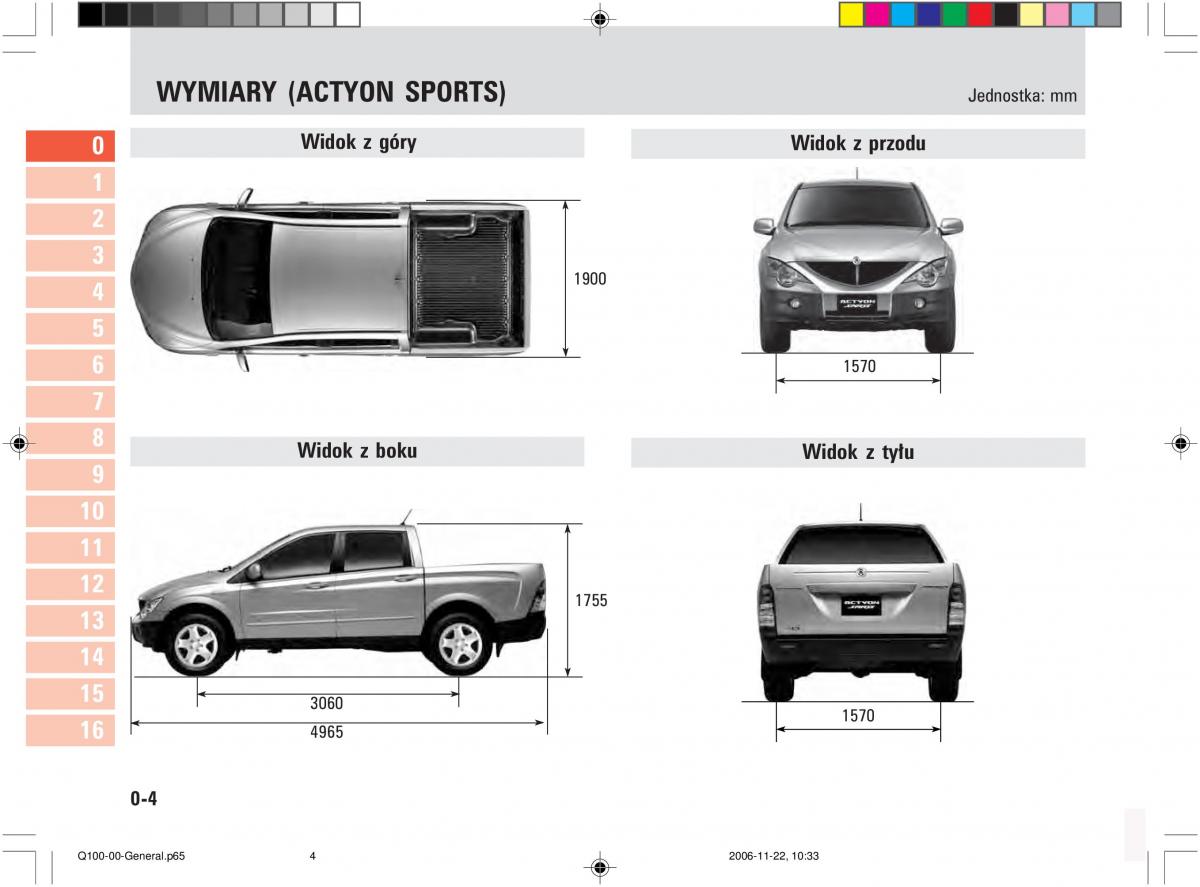 manual  SsangYong Actyon instrukcja / page 8