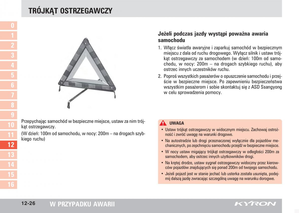 manual  SsangYong Kyron instrukcja / page 283