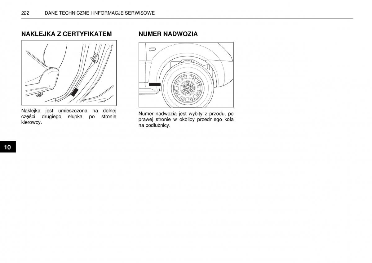 manual  SsangYong Rexton I 1 instrukcja / page 222