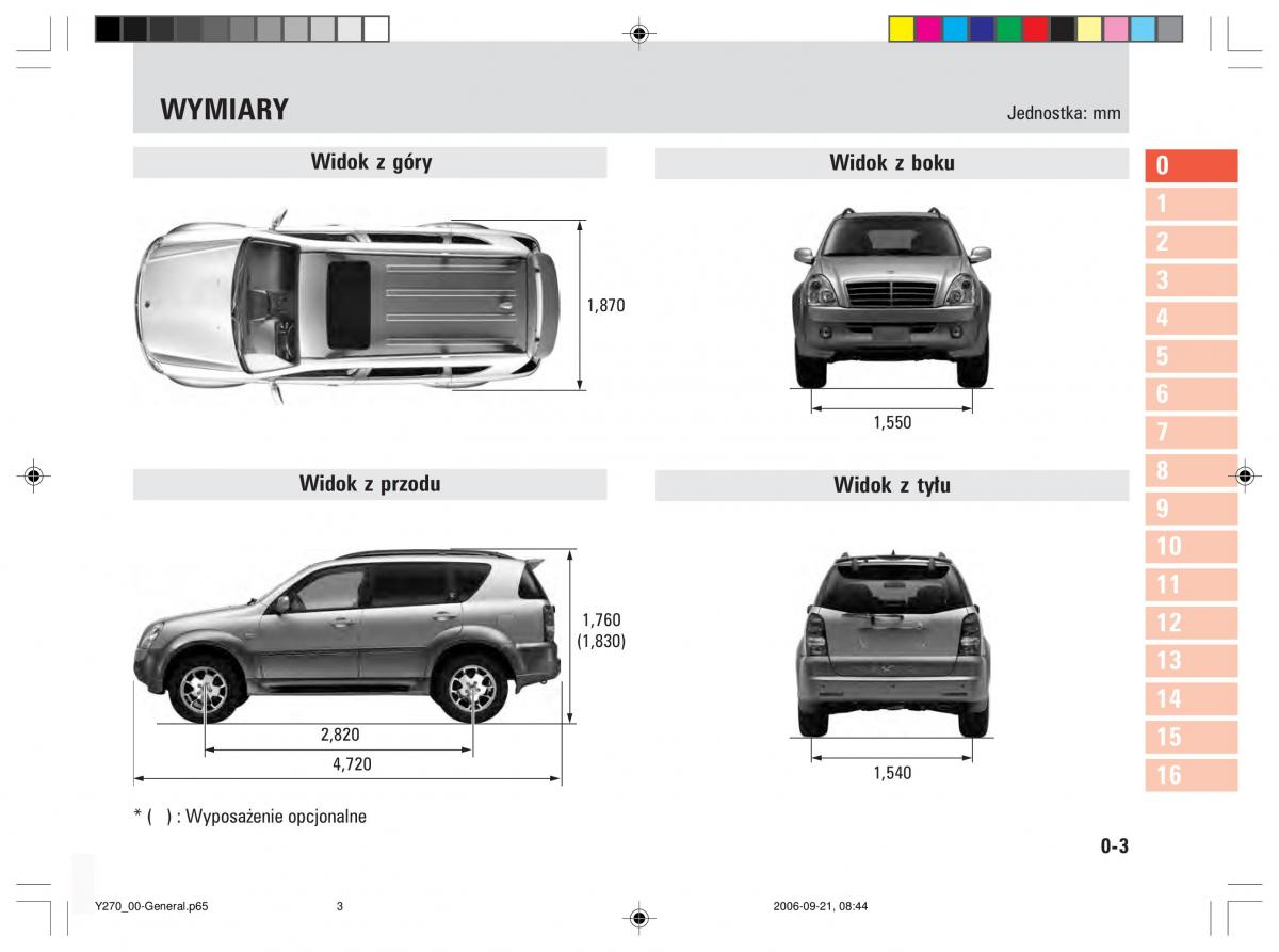 manual  SsangYong Rexton II 2 instrukcja / page 7