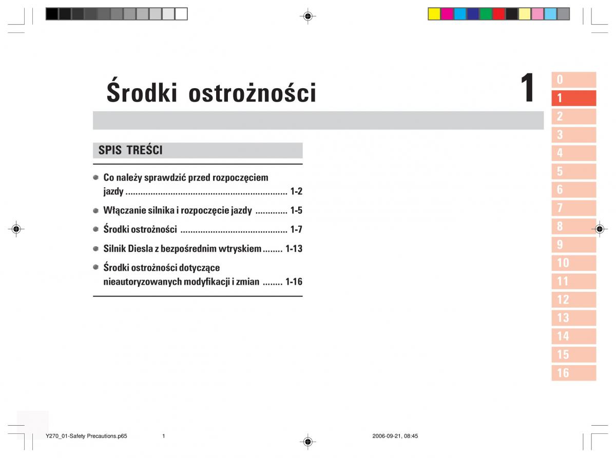 manual  SsangYong Rexton II 2 instrukcja / page 13