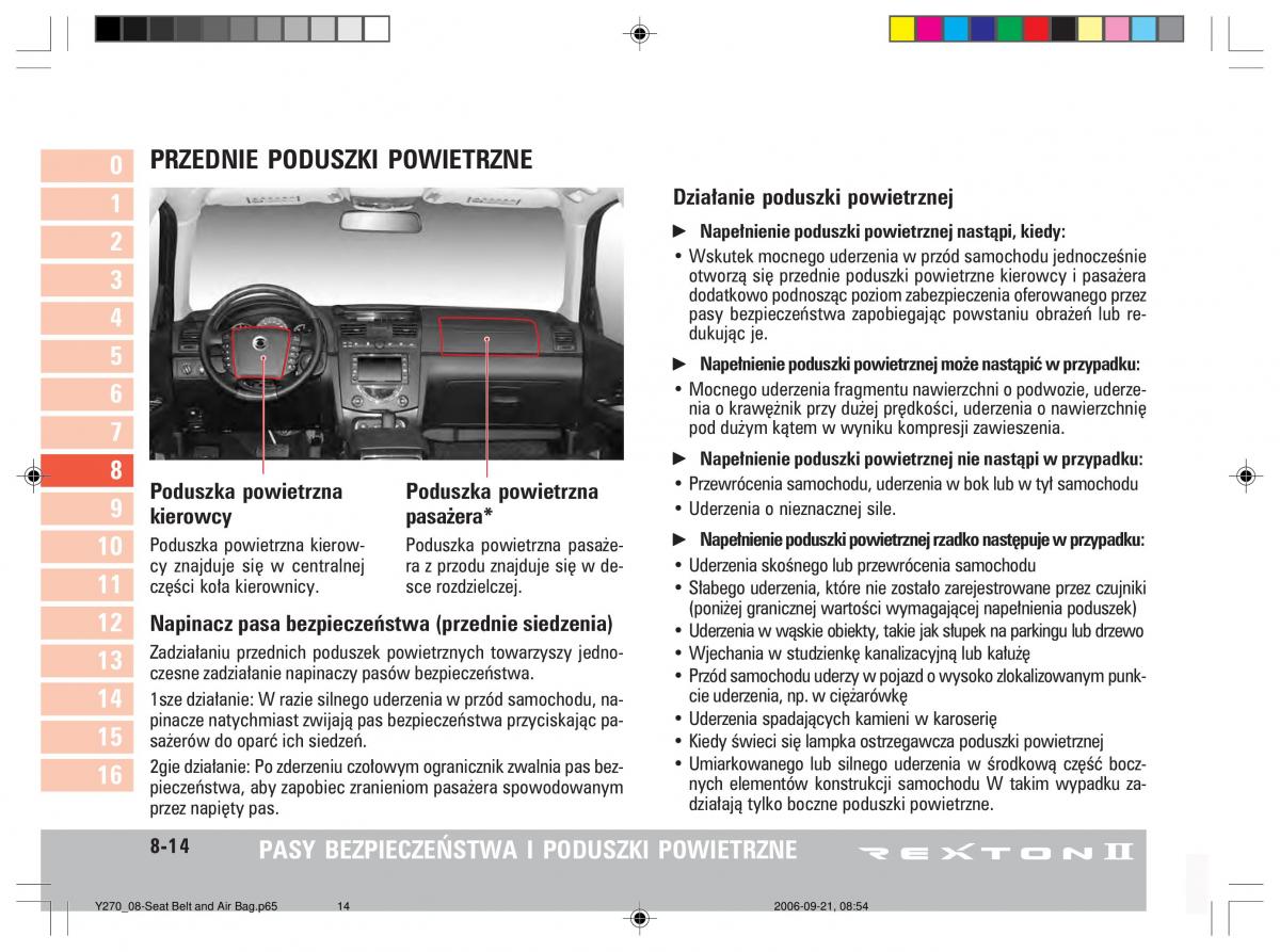 SsangYong Rexton II 2 instrukcja obslugi / page 162