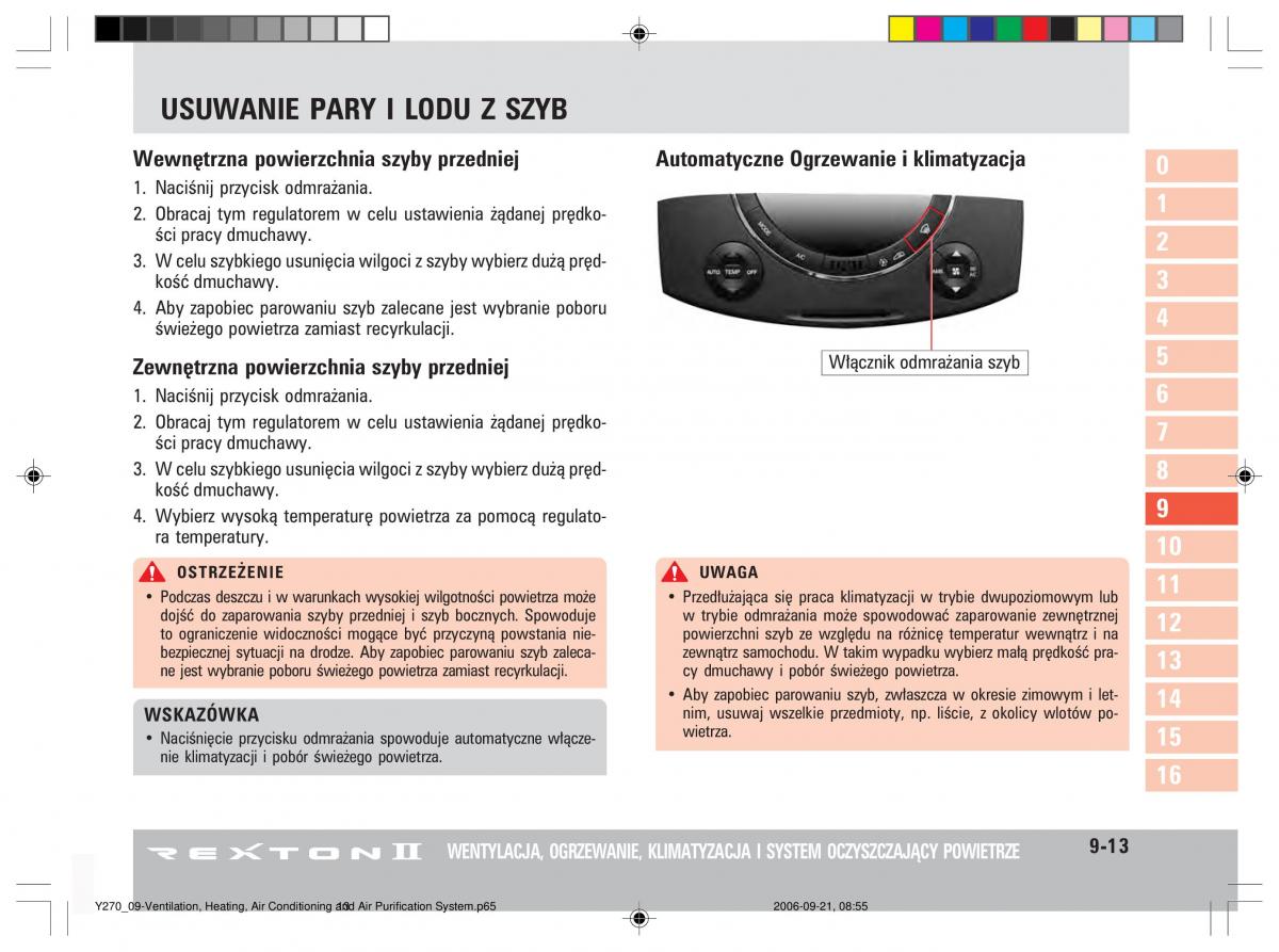 SsangYong Rexton II 2 instrukcja obslugi / page 178