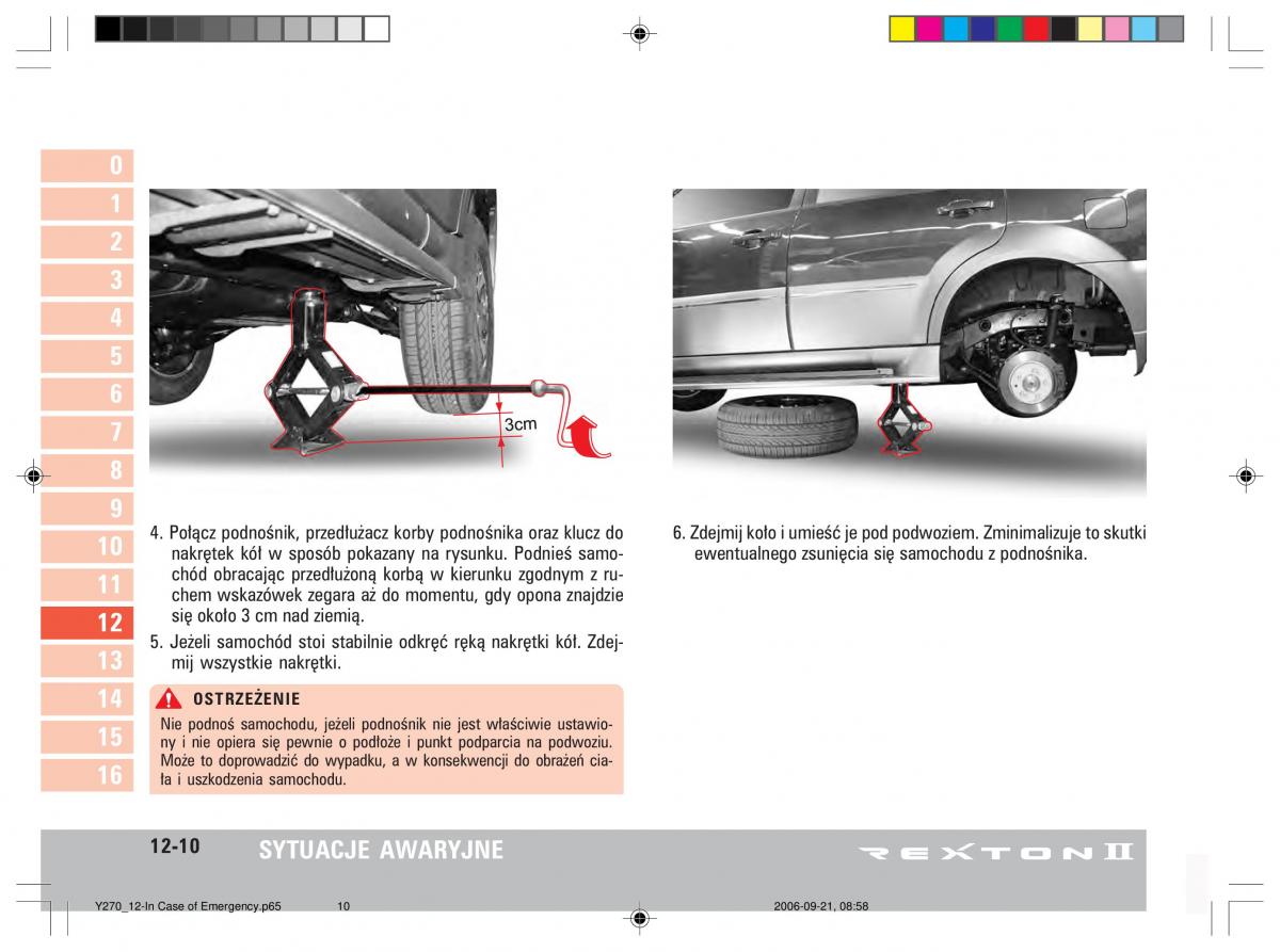 SsangYong Rexton II 2 instrukcja obslugi / page 217