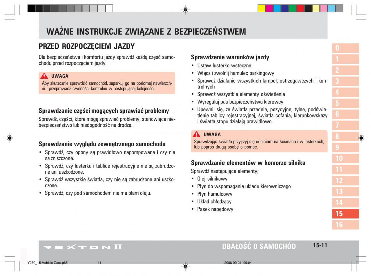 SsangYong Rexton II 2 instrukcja obslugi / page 298