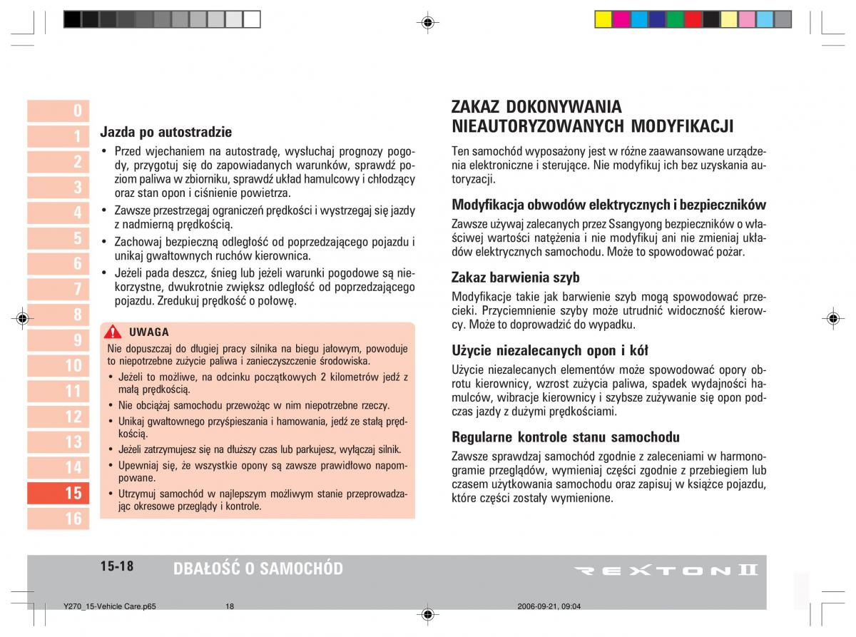 SsangYong Rexton II 2 instrukcja obslugi / page 305