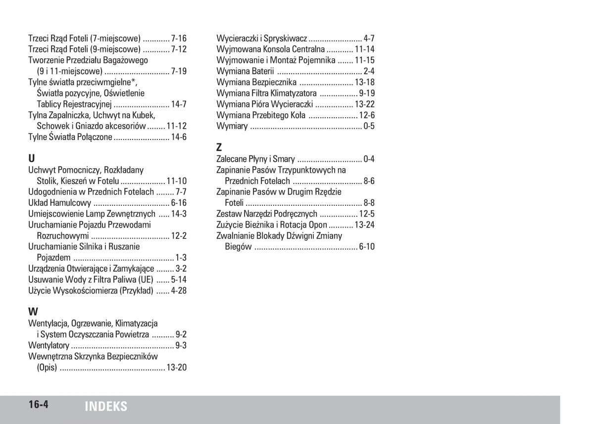 manual  SsangYong Rodius instrukcja / page 270