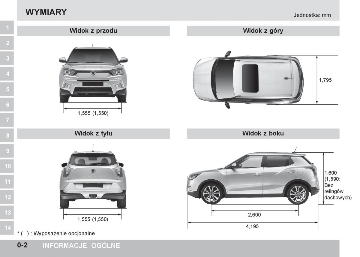 manual  SsangYong Tivoli instrukcja / page 8