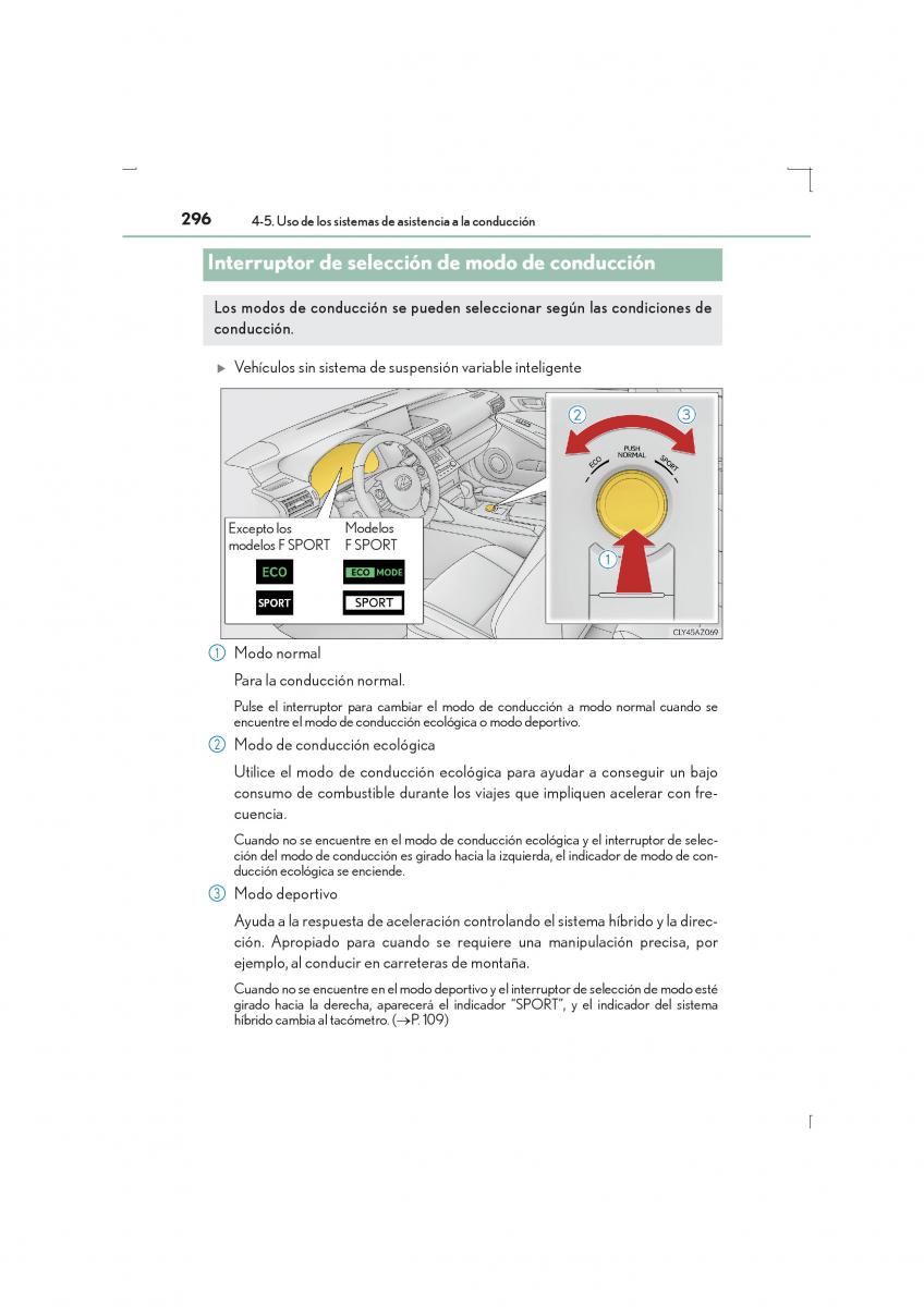 Lexus IS300h III 3 manual del propietario / page 296