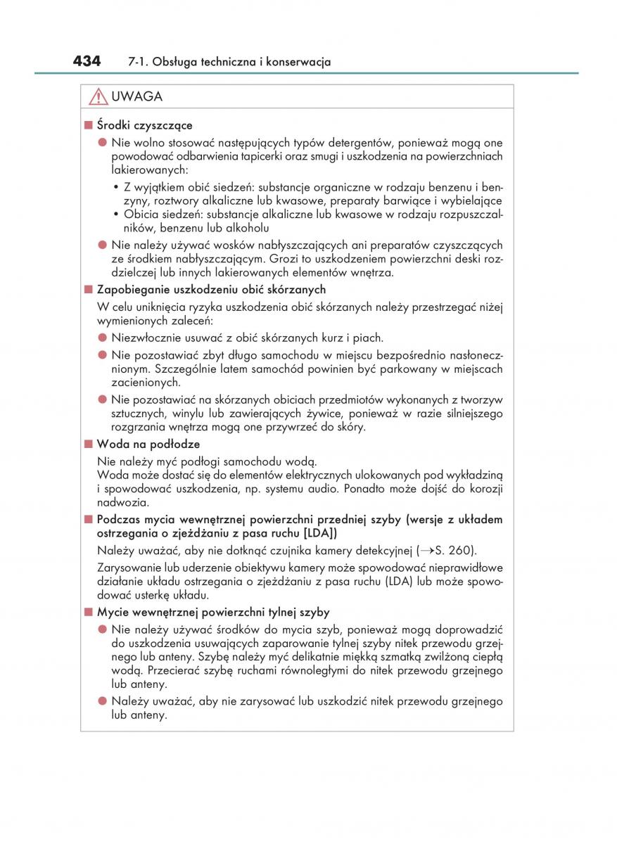 Lexus IS200t III 3 instrukcja obslugi / page 434