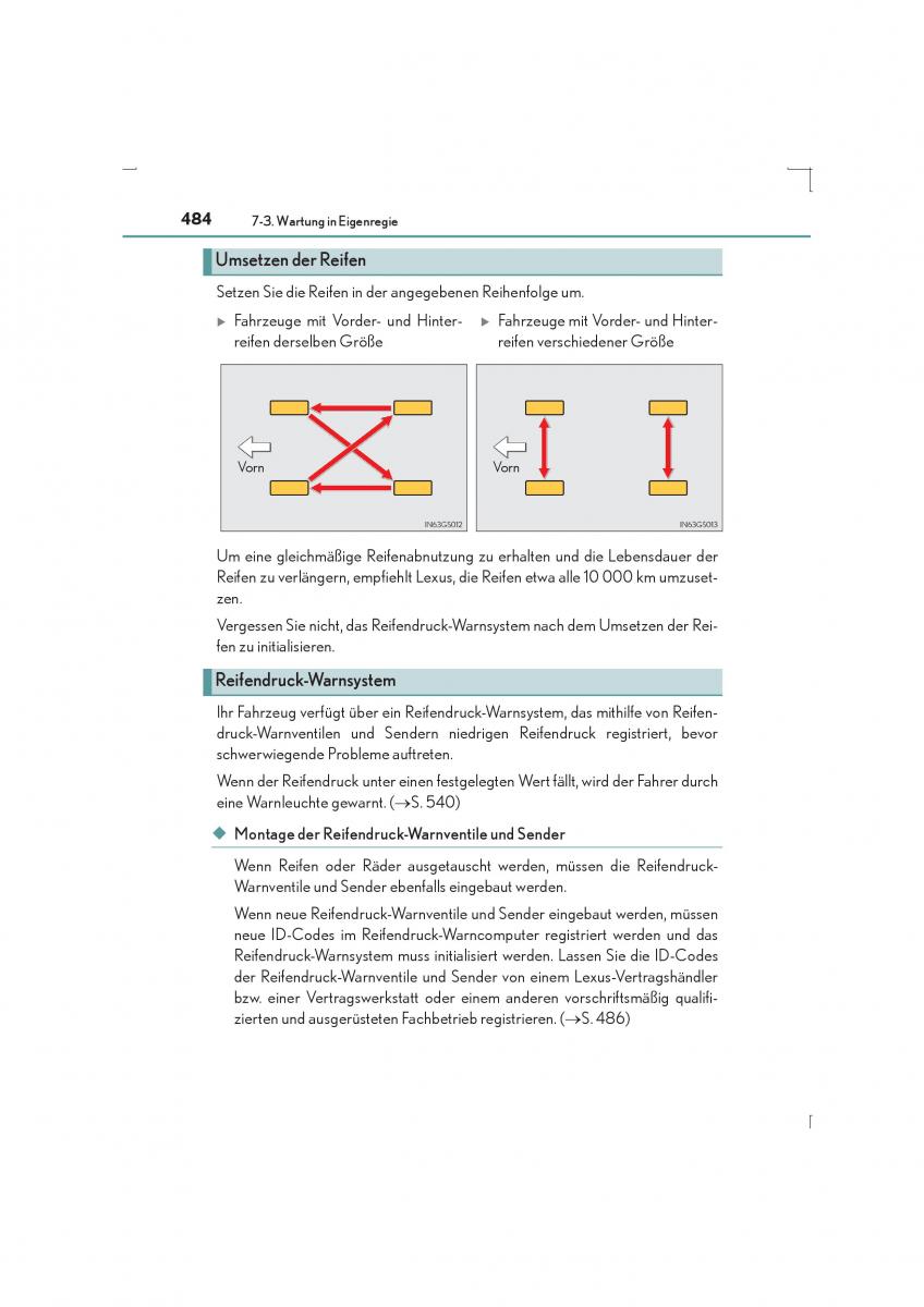 Lexus IS300h III 3 Handbuch / page 484