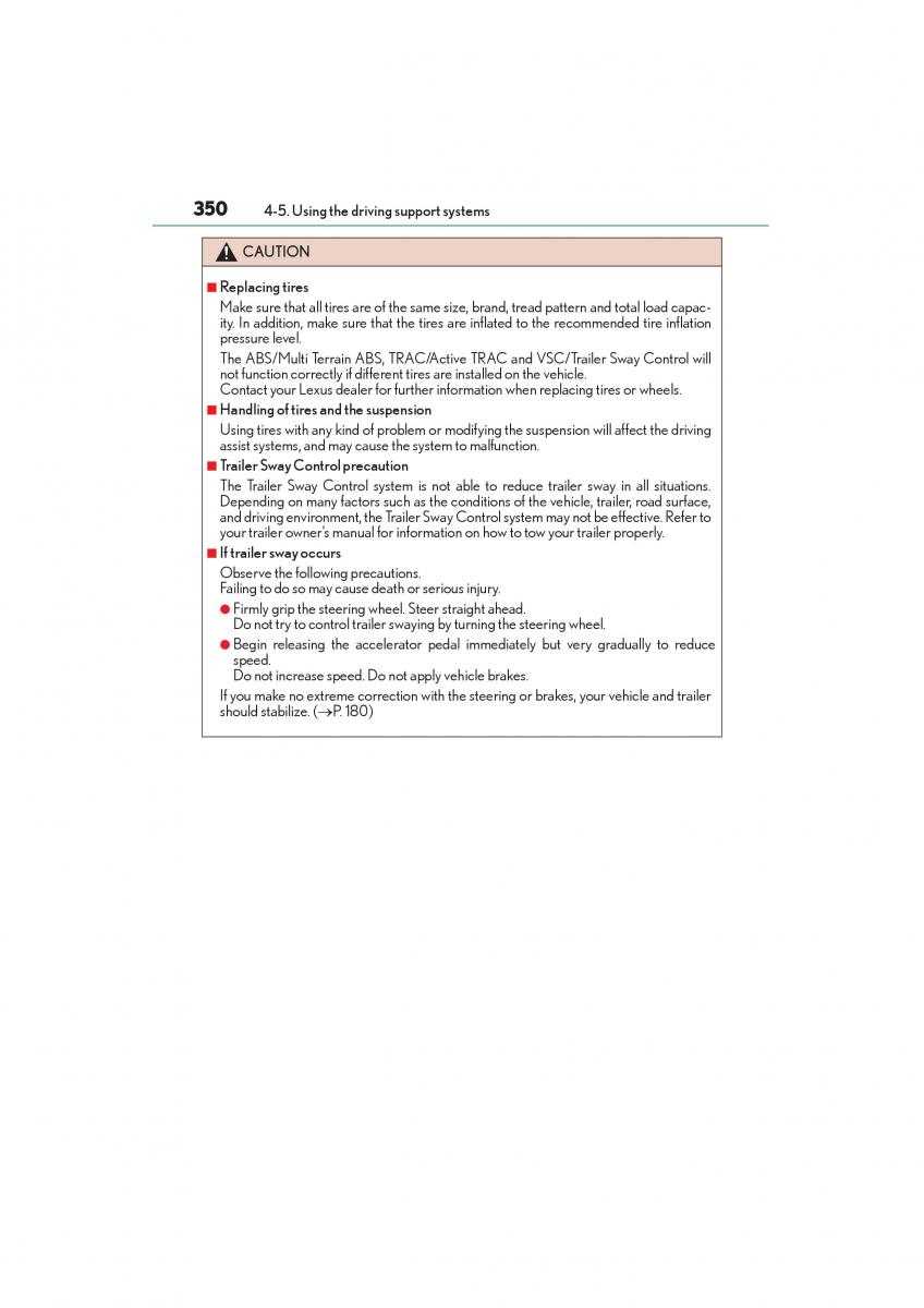 Lexus GX II 2 owners manual / page 352