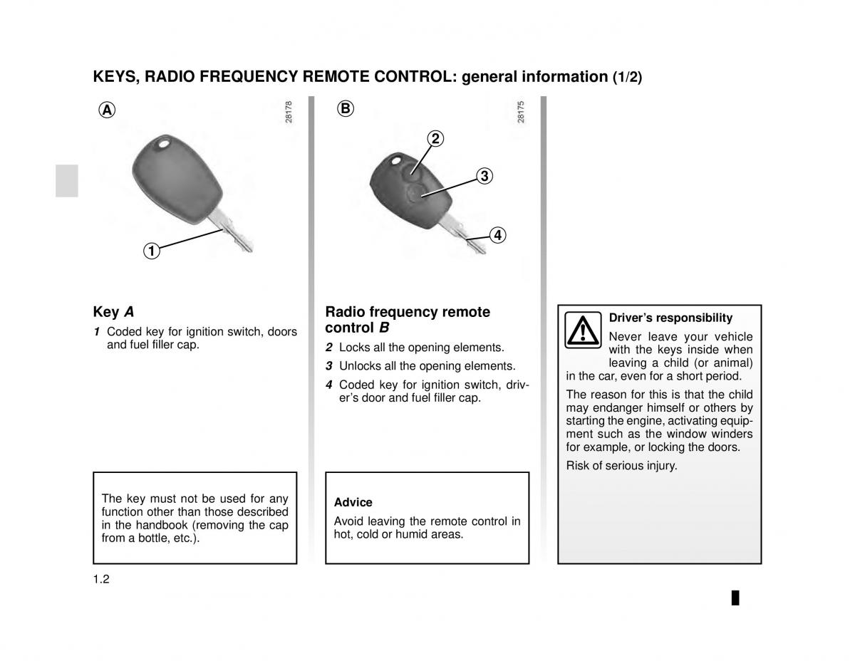 manual  Dacia Dokker owners manual / page 8