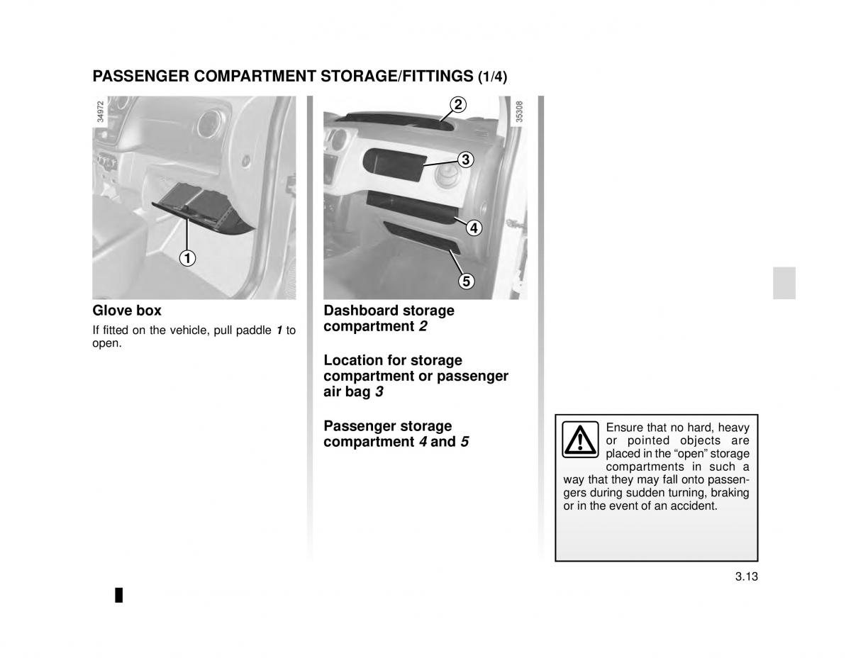 Dacia Dokker owners manual / page 121